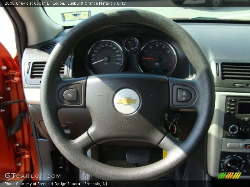 Sunburst Orange Metallic / Gray 2006 Chevrolet Cobalt LT Coupe