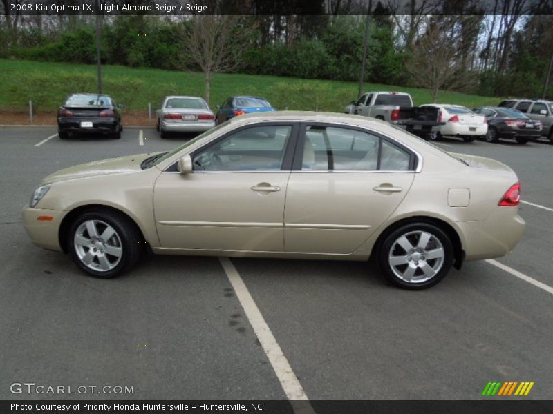 Light Almond Beige / Beige 2008 Kia Optima LX