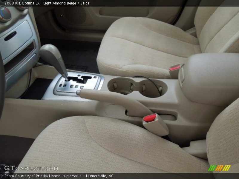 Light Almond Beige / Beige 2008 Kia Optima LX