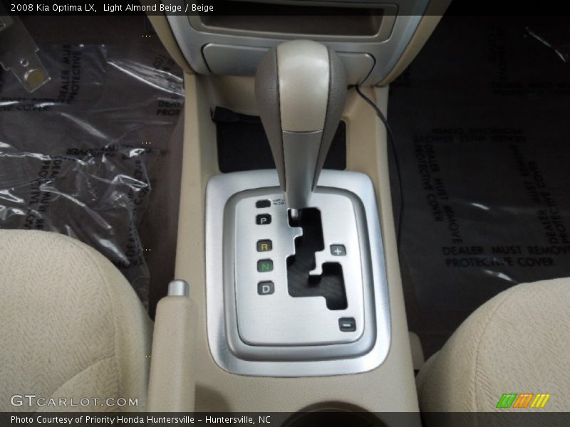 Light Almond Beige / Beige 2008 Kia Optima LX