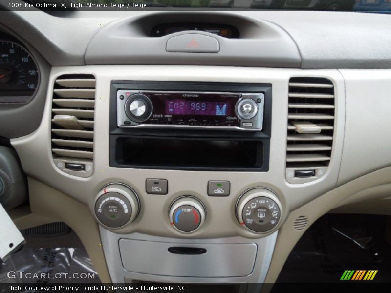 Light Almond Beige / Beige 2008 Kia Optima LX