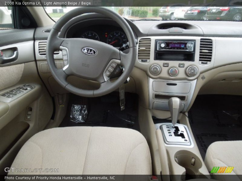 Light Almond Beige / Beige 2008 Kia Optima LX