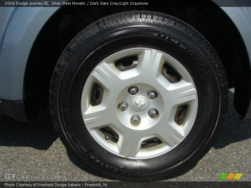 Silver Steel Metallic / Dark Slate Gray/Light Graystone 2009 Dodge Journey SE