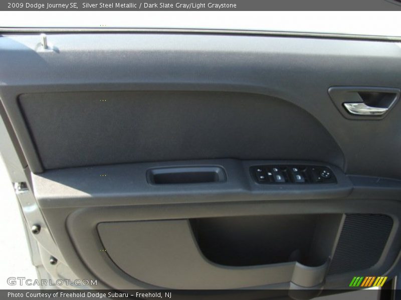 Silver Steel Metallic / Dark Slate Gray/Light Graystone 2009 Dodge Journey SE
