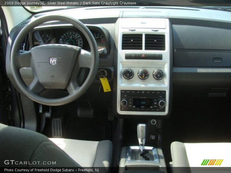 Silver Steel Metallic / Dark Slate Gray/Light Graystone 2009 Dodge Journey SE