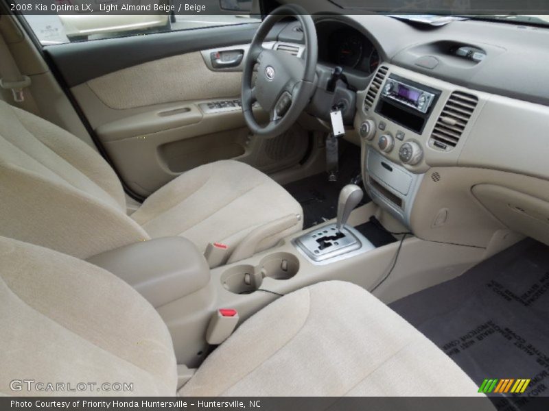 Light Almond Beige / Beige 2008 Kia Optima LX