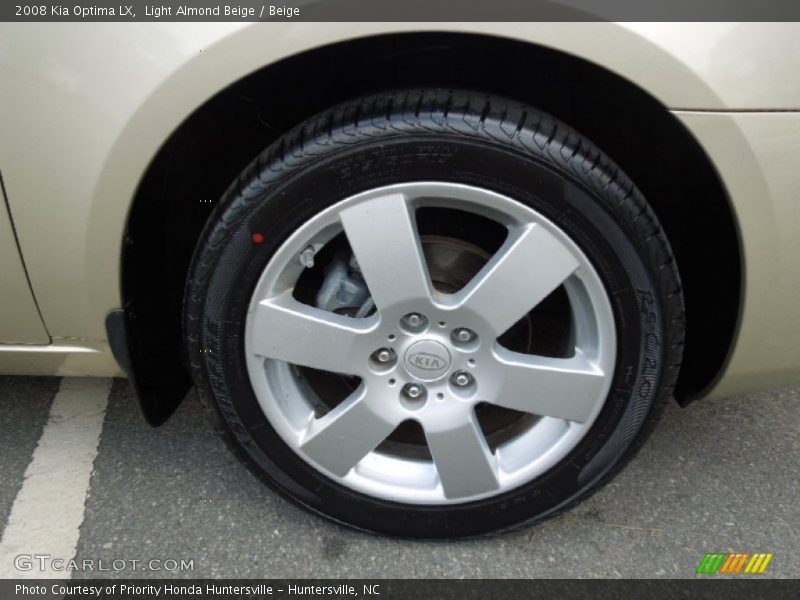 Light Almond Beige / Beige 2008 Kia Optima LX