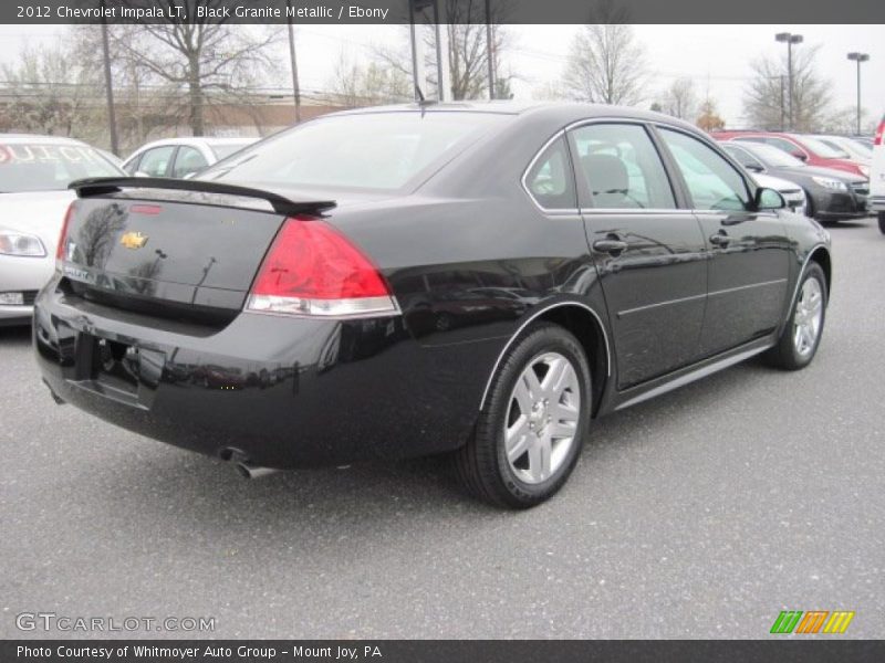 Black Granite Metallic / Ebony 2012 Chevrolet Impala LT
