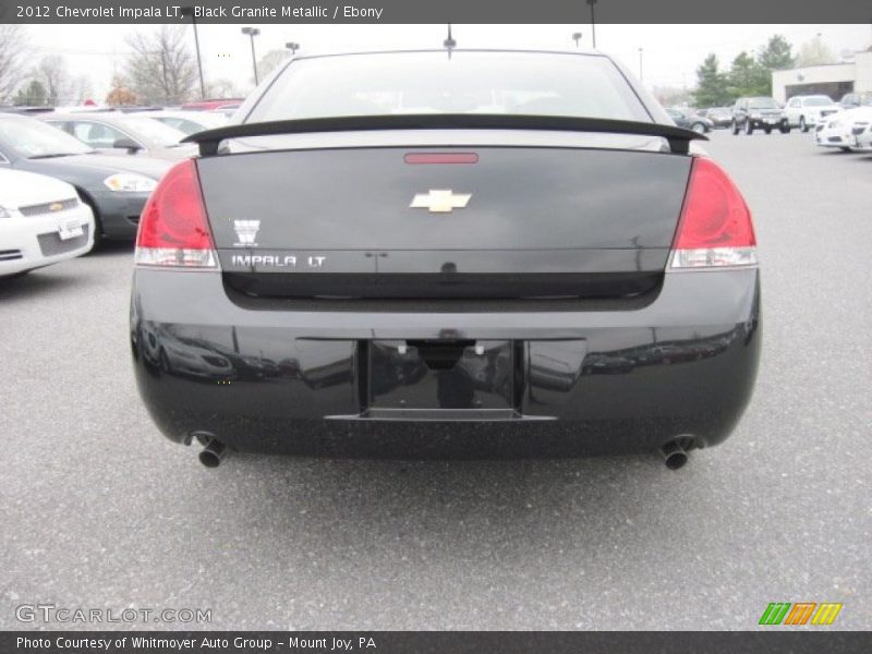 Black Granite Metallic / Ebony 2012 Chevrolet Impala LT