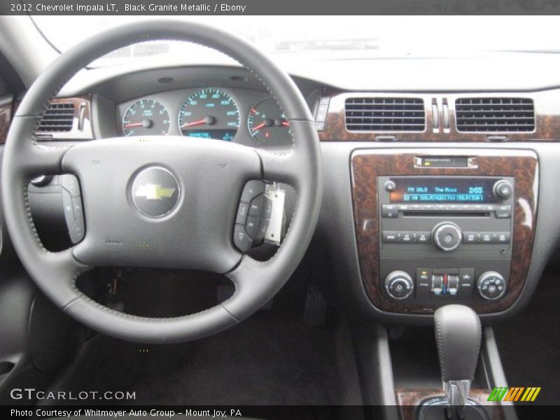 Black Granite Metallic / Ebony 2012 Chevrolet Impala LT