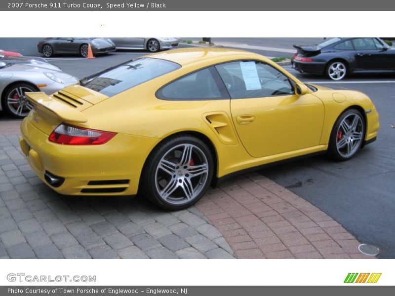  2007 911 Turbo Coupe Speed Yellow