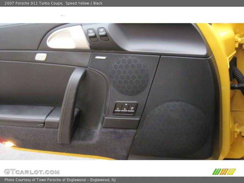 Speed Yellow / Black 2007 Porsche 911 Turbo Coupe