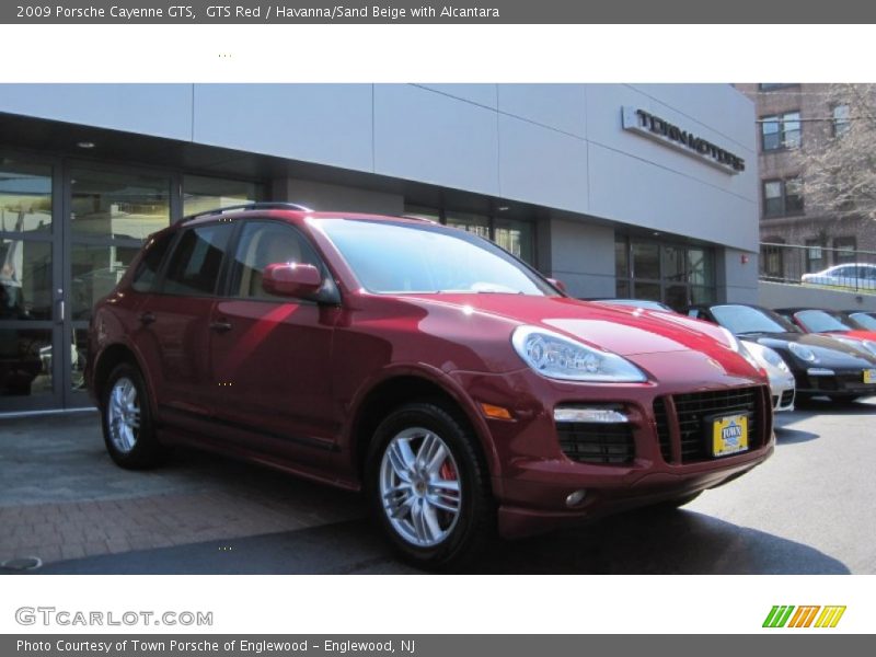 GTS Red / Havanna/Sand Beige with Alcantara 2009 Porsche Cayenne GTS
