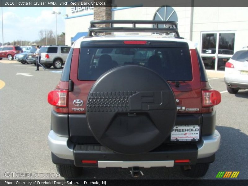 Brick Red / Dark Charcoal 2010 Toyota FJ Cruiser 4WD