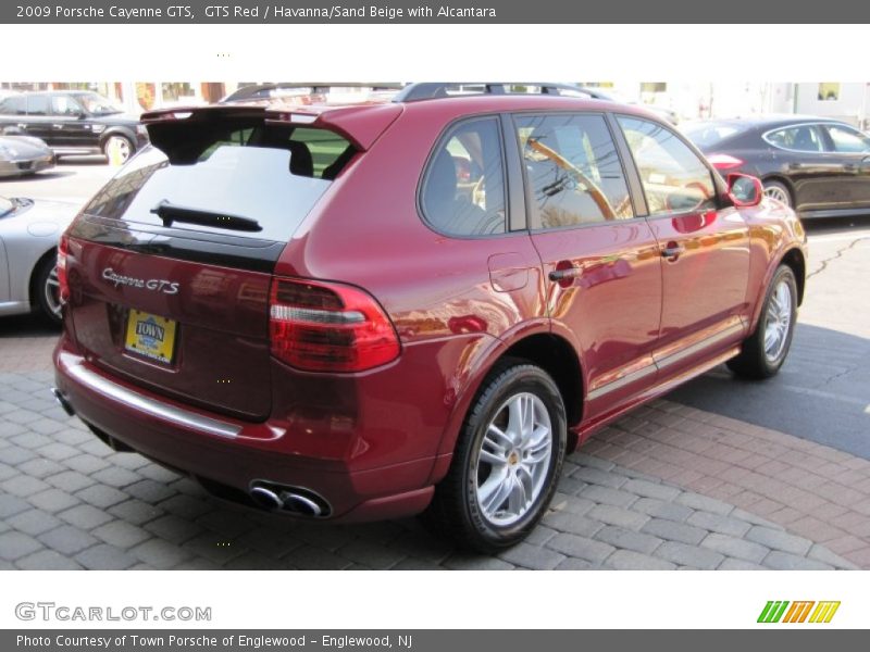 GTS Red / Havanna/Sand Beige with Alcantara 2009 Porsche Cayenne GTS