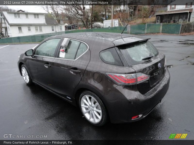  2012 CT 200h Hybrid Premium Fire Agate Pearl
