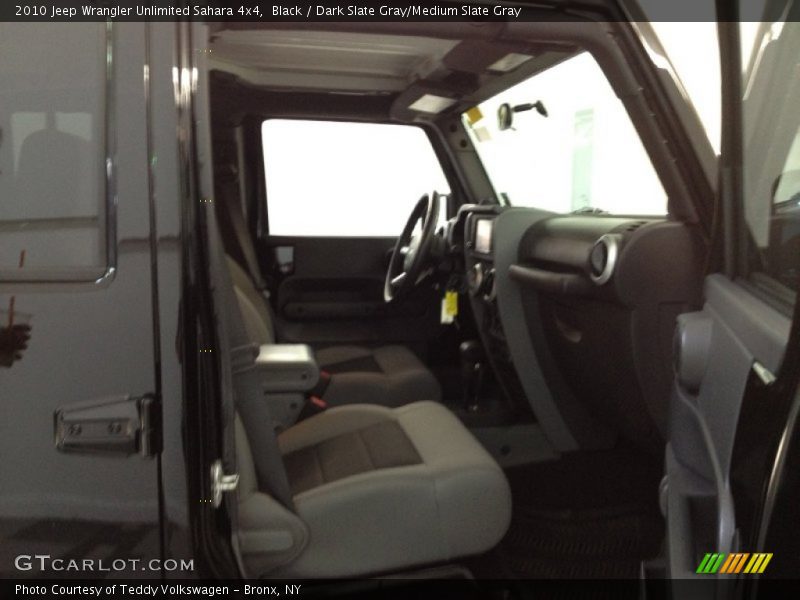 Black / Dark Slate Gray/Medium Slate Gray 2010 Jeep Wrangler Unlimited Sahara 4x4