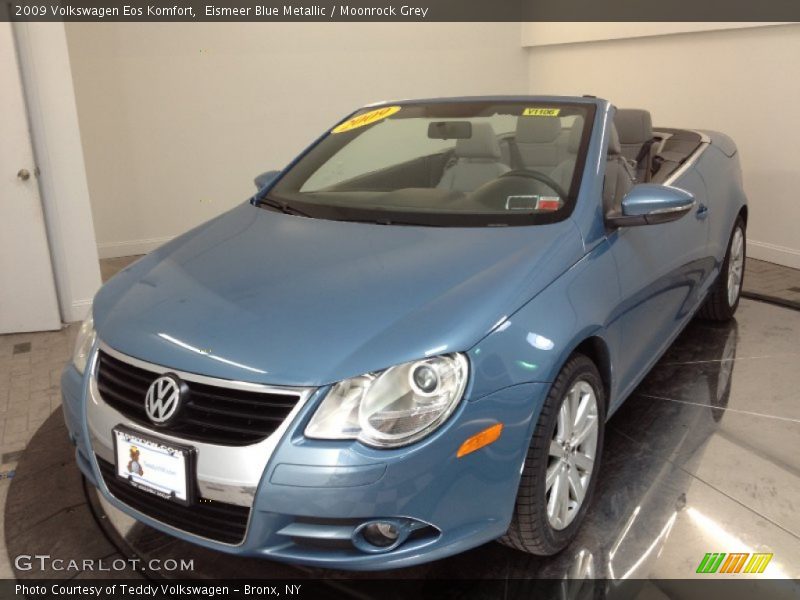 Eismeer Blue Metallic / Moonrock Grey 2009 Volkswagen Eos Komfort