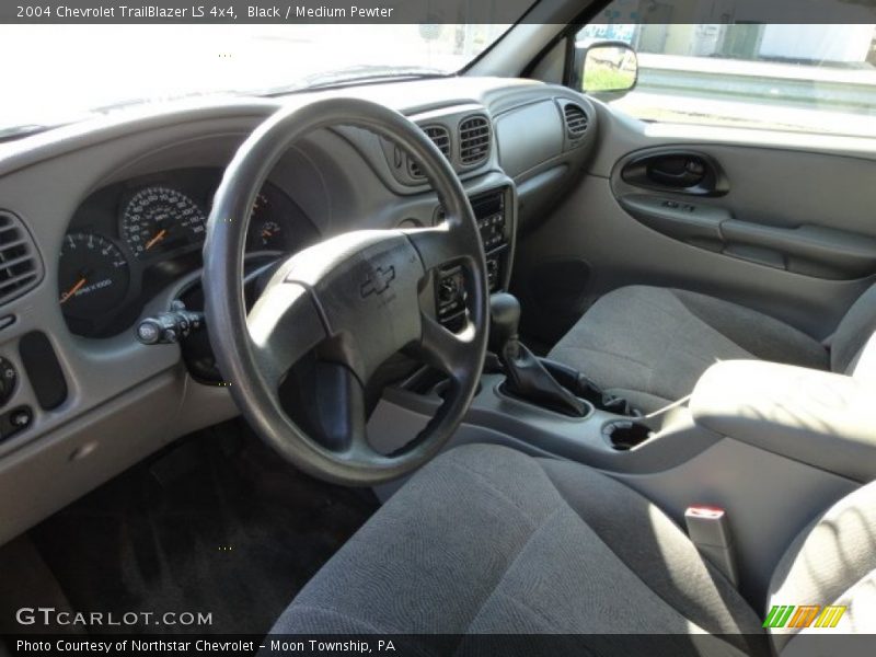 Black / Medium Pewter 2004 Chevrolet TrailBlazer LS 4x4