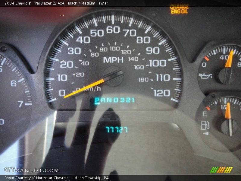 Black / Medium Pewter 2004 Chevrolet TrailBlazer LS 4x4