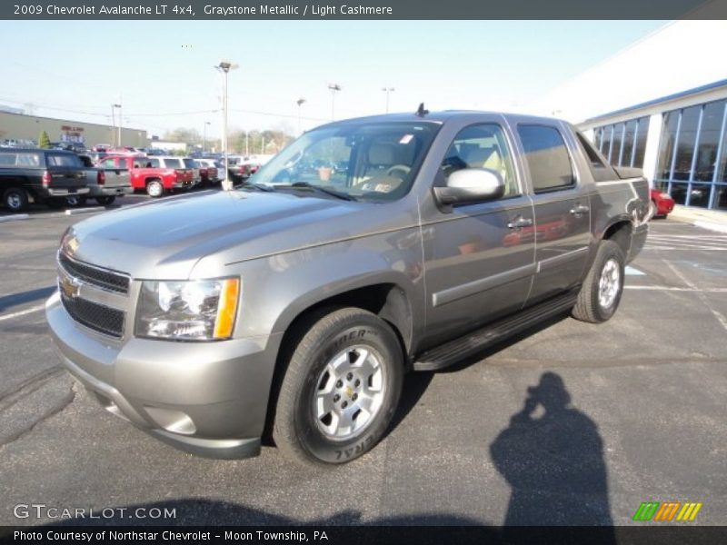 Graystone Metallic / Light Cashmere 2009 Chevrolet Avalanche LT 4x4