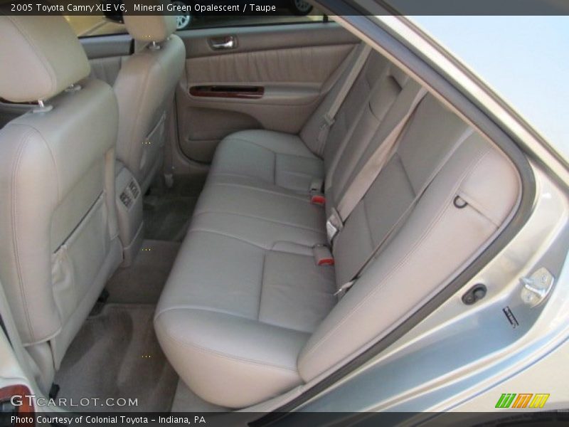 Mineral Green Opalescent / Taupe 2005 Toyota Camry XLE V6