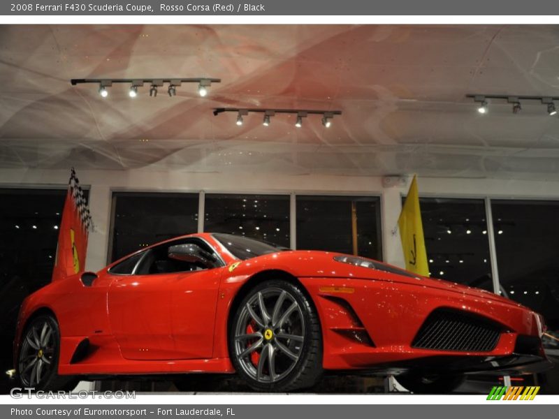 Rosso Corsa (Red) / Black 2008 Ferrari F430 Scuderia Coupe