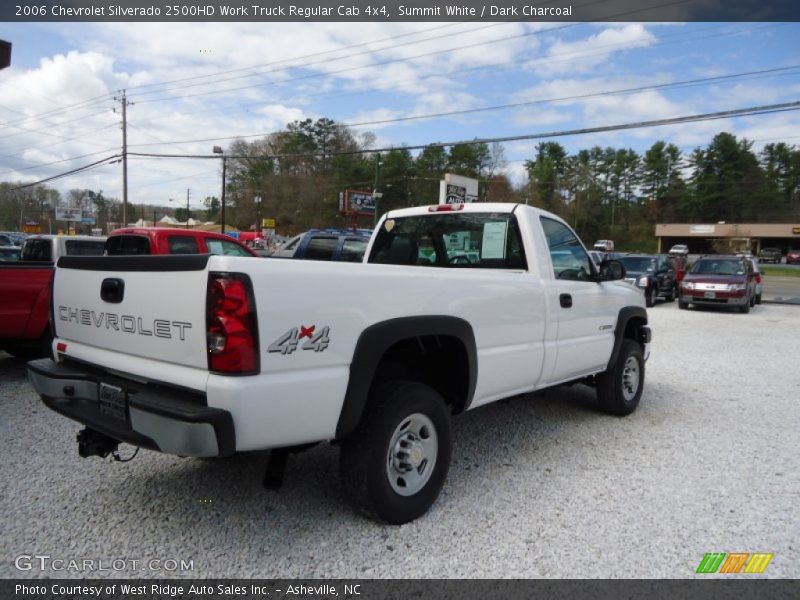 Summit White / Dark Charcoal 2006 Chevrolet Silverado 2500HD Work Truck Regular Cab 4x4