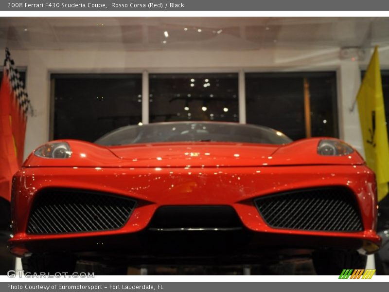 Rosso Corsa (Red) / Black 2008 Ferrari F430 Scuderia Coupe