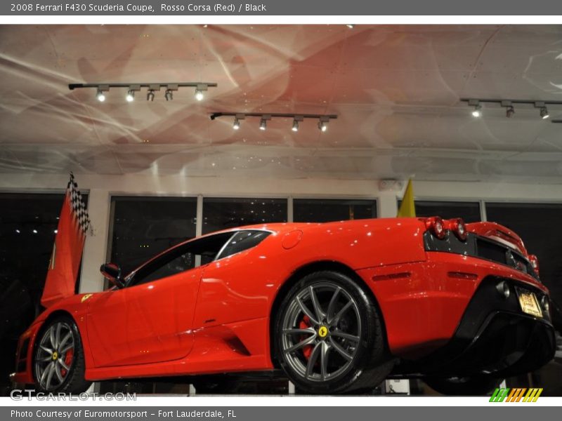 Rosso Corsa (Red) / Black 2008 Ferrari F430 Scuderia Coupe