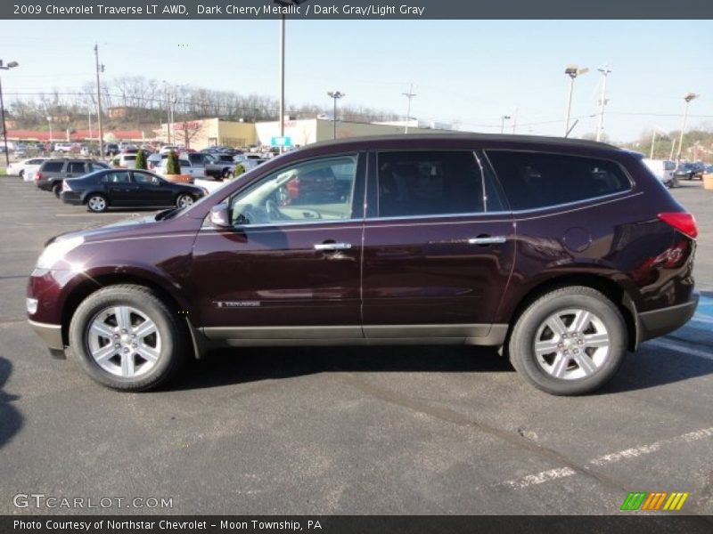  2009 Traverse LT AWD Dark Cherry Metallic