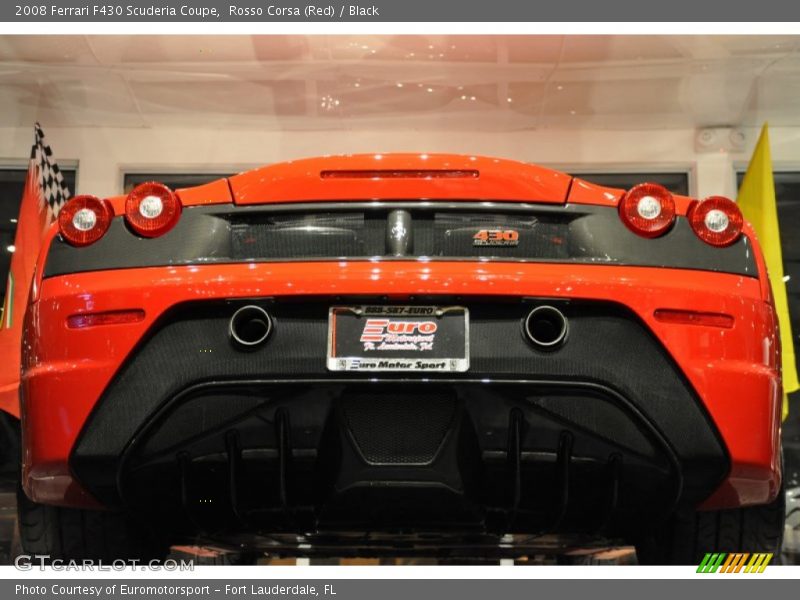 Rosso Corsa (Red) / Black 2008 Ferrari F430 Scuderia Coupe