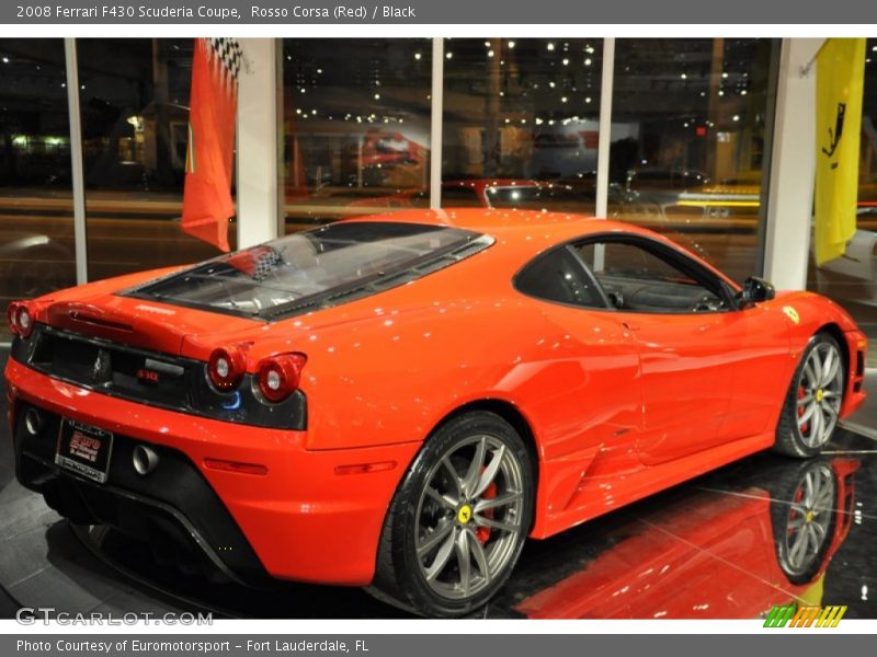 Rosso Corsa (Red) / Black 2008 Ferrari F430 Scuderia Coupe