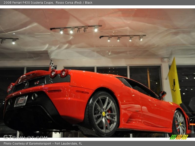 Rosso Corsa (Red) / Black 2008 Ferrari F430 Scuderia Coupe