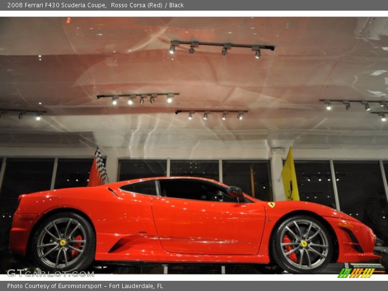 Rosso Corsa (Red) / Black 2008 Ferrari F430 Scuderia Coupe