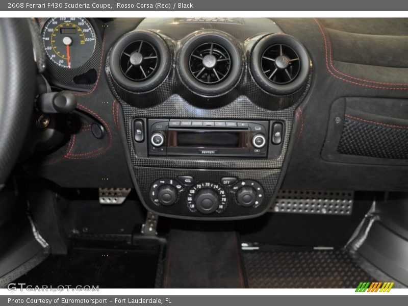 Controls of 2008 F430 Scuderia Coupe