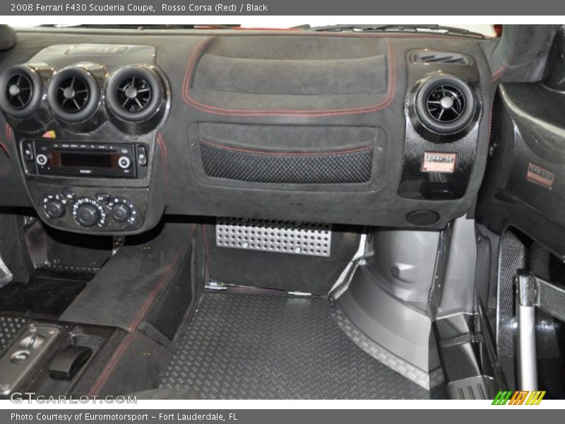Dashboard of 2008 F430 Scuderia Coupe