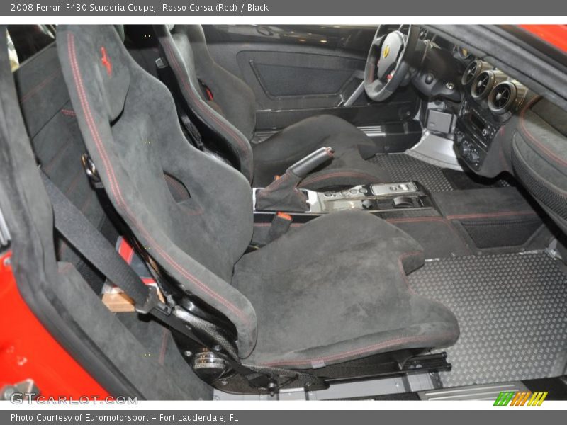  2008 F430 Scuderia Coupe Black Interior