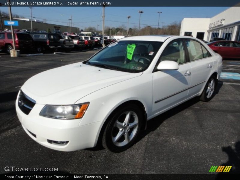 Front 3/4 View of 2008 Sonata Limited V6