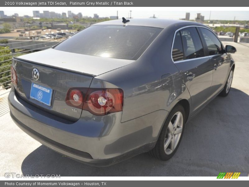 Platinum Grey Metallic / Titan Black 2010 Volkswagen Jetta TDI Sedan