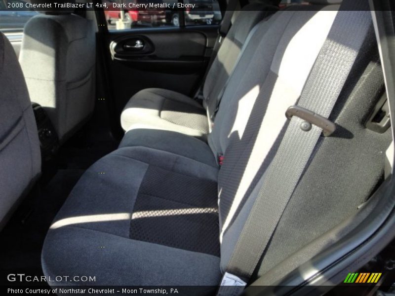 Dark Cherry Metallic / Ebony 2008 Chevrolet TrailBlazer LT 4x4