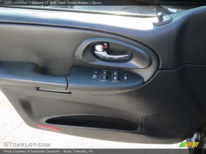 Dark Cherry Metallic / Ebony 2008 Chevrolet TrailBlazer LT 4x4
