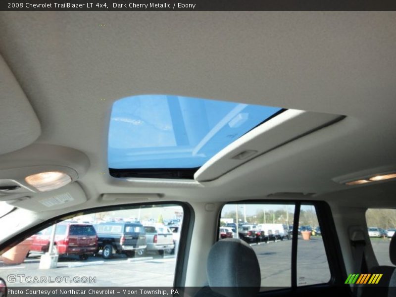 Dark Cherry Metallic / Ebony 2008 Chevrolet TrailBlazer LT 4x4