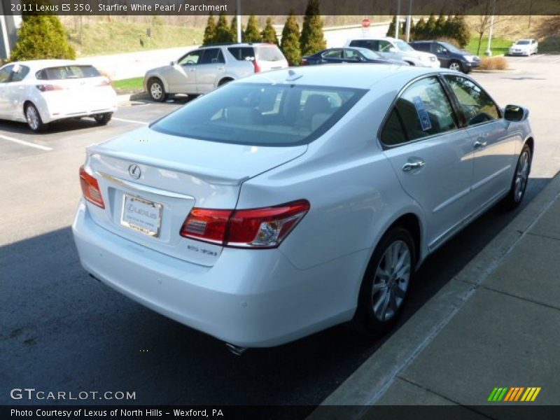 Starfire White Pearl / Parchment 2011 Lexus ES 350