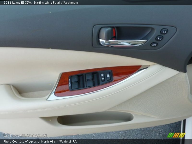 Starfire White Pearl / Parchment 2011 Lexus ES 350
