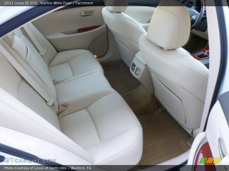 Starfire White Pearl / Parchment 2011 Lexus ES 350