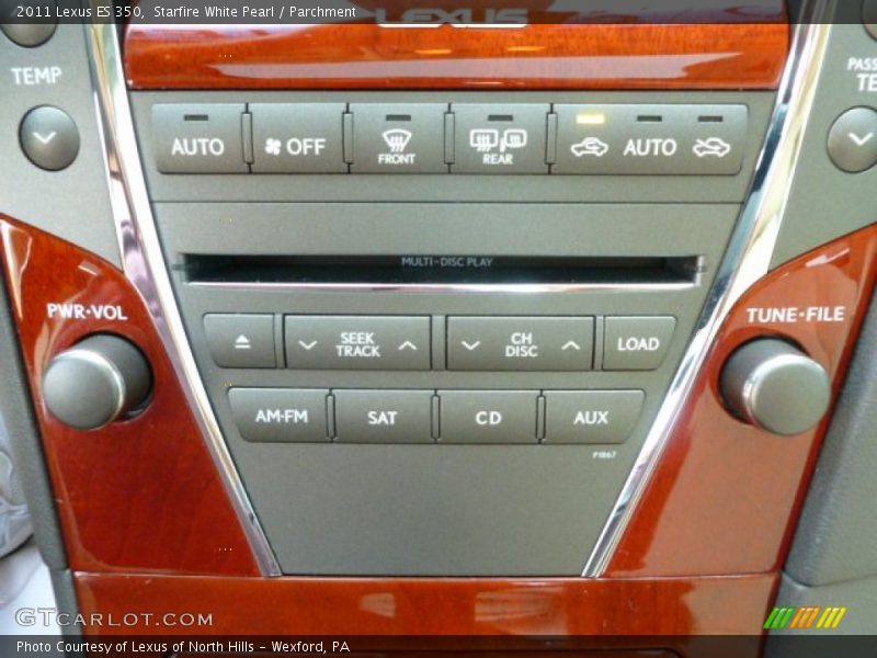 Starfire White Pearl / Parchment 2011 Lexus ES 350