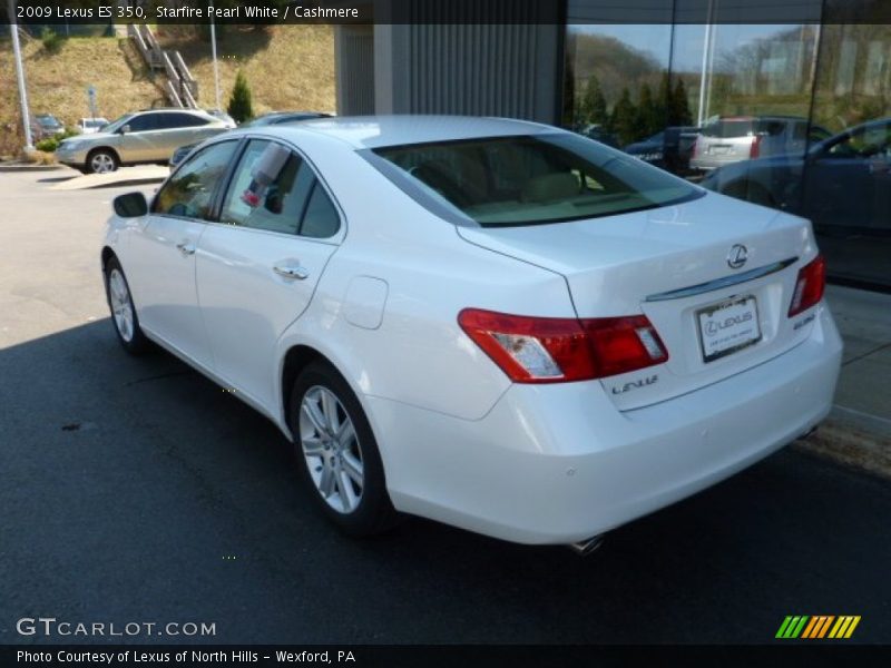 Starfire Pearl White / Cashmere 2009 Lexus ES 350