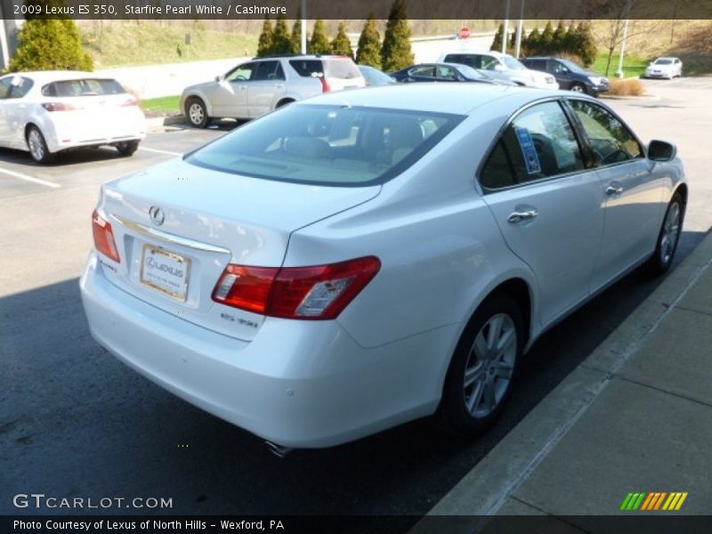 Starfire Pearl White / Cashmere 2009 Lexus ES 350
