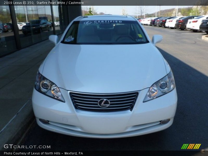 Starfire Pearl White / Cashmere 2009 Lexus ES 350